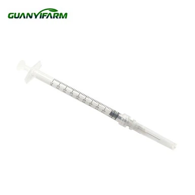 1 ml Einweg-Veterinärspritze