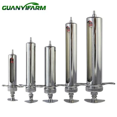 Veterinärmetallspritze