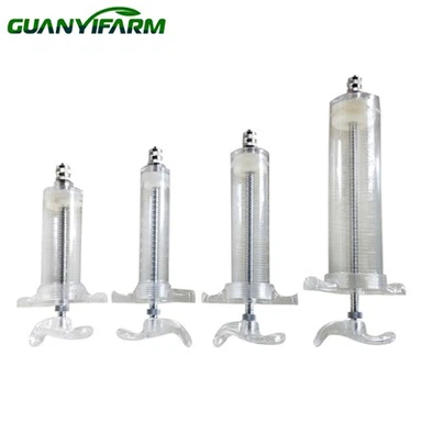 Veterinärspritze aus Kunststoffstahl